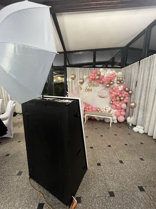 Spot luminos dansul mirilor/ Baloane fum/Oglinda foto/ Fum greu