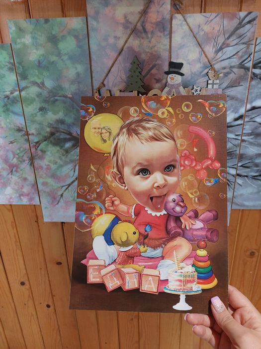 Карикатура по ваш избор. Подарък за теб