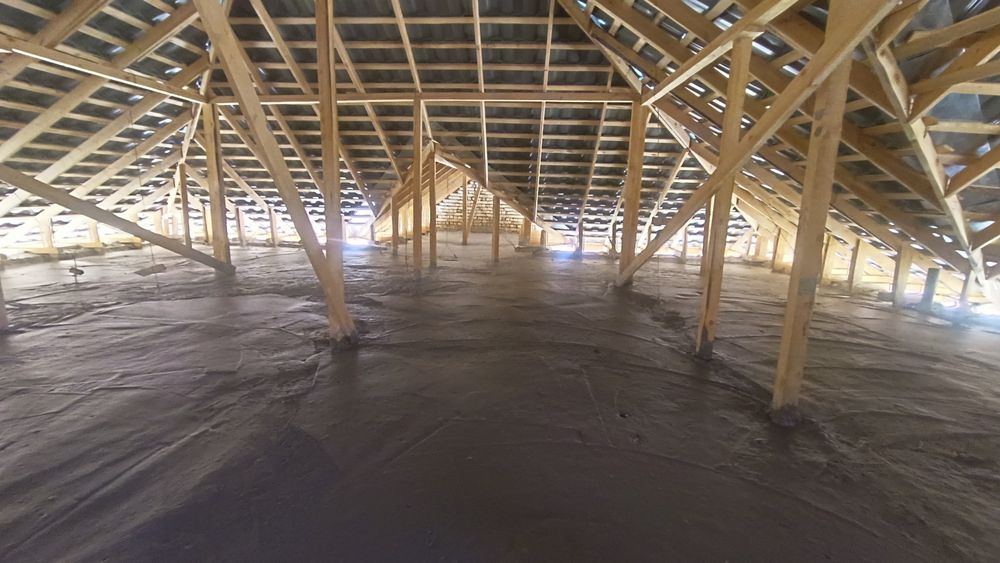 Пенабетон заливка