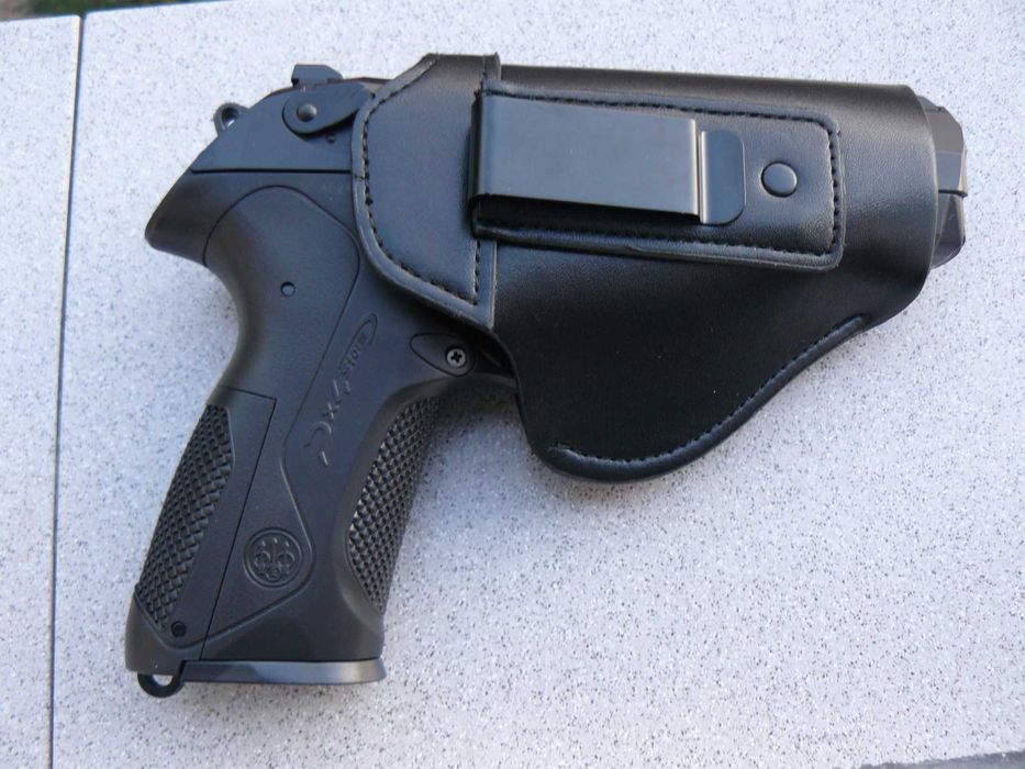 Toc Pistol Ascuns Piele Cu Prindere Sold/Curea IWB Nou,Negru,Pentru Pistol Px 4 STORM Mana Stanga