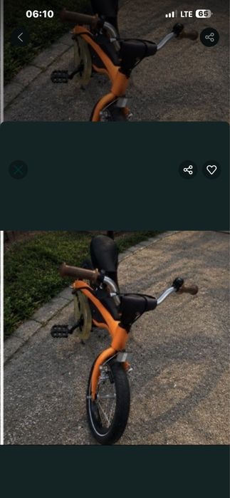 Vand bicicleta fetite BMW