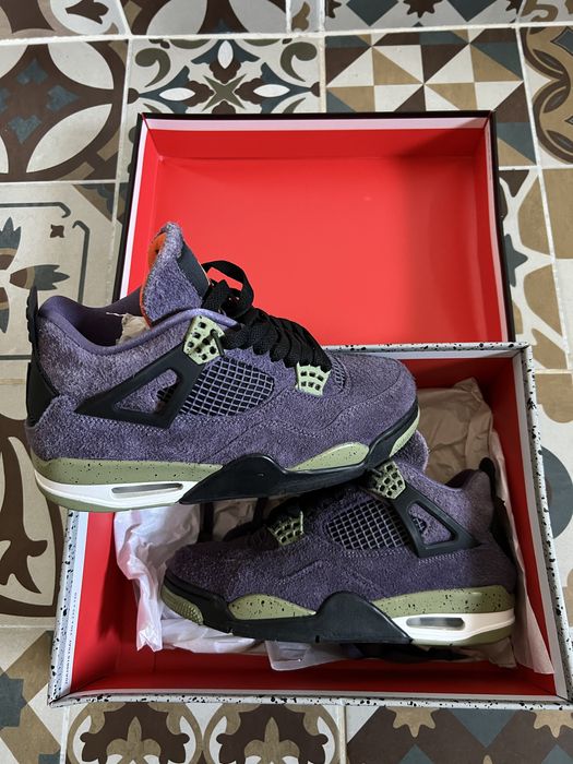 Jordan 4 Retro Canyon Purple W