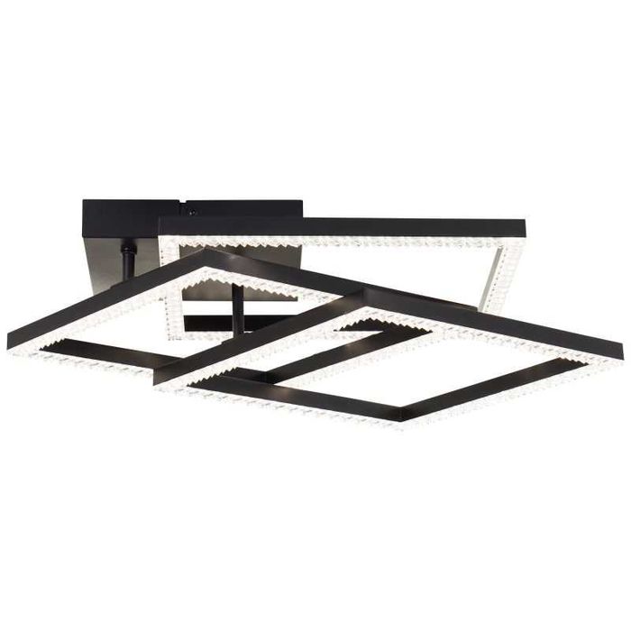 Plafoniera LED Ranni 46.x46.5cm negru
