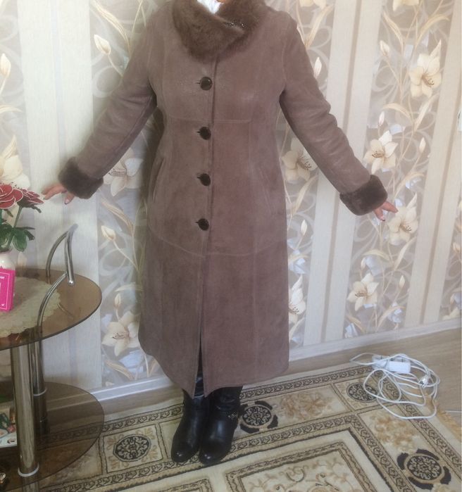 Женская дубленка