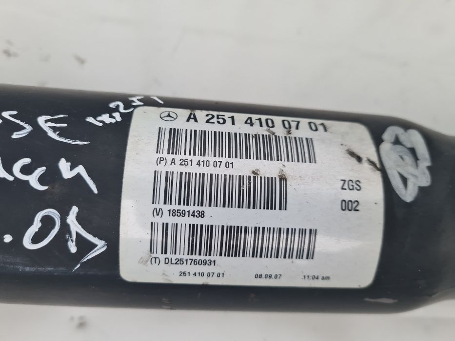 Cardan mic Mercedes ML W164  r classe ,motor 3.0 diesel