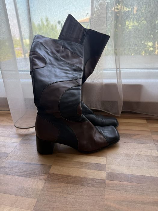 Италиански битуши от естествена кожа