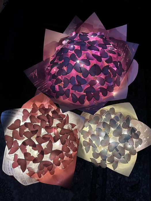 Букеты из бабочек! Цена от 50.000