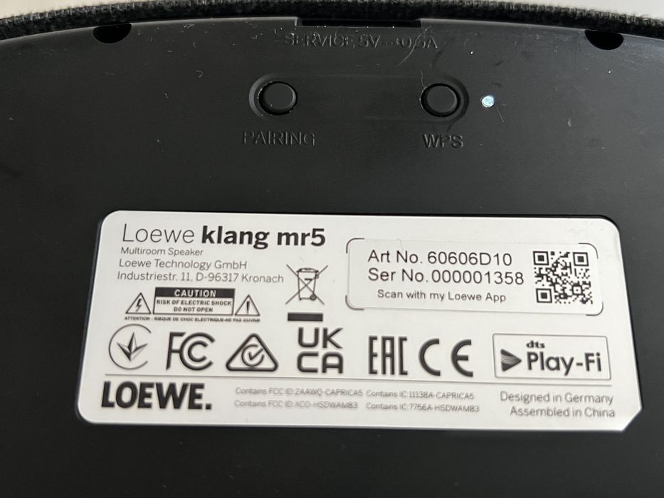 Boxa Multiroom Loewe MR5 , MR1, bluetooth , Wifi, streaming