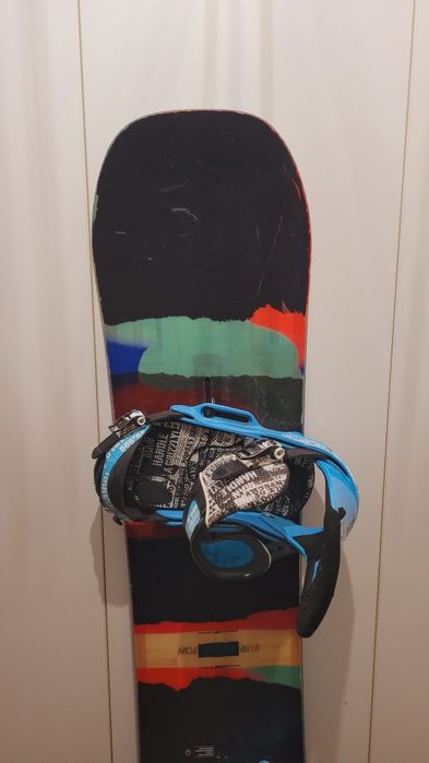 Placa snowboard Burton 159 Wide + legaturi Burton Malavita EST