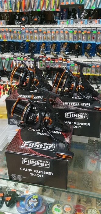 ПРОМО!! Байтрънърс макара FILSTAR CARP RUNNER 9000