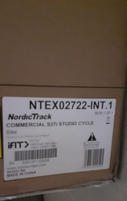 Bicicleta fitness, NordicTrack, rezistenta magnetica 24 niveluri, sig