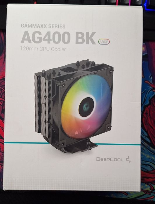Cooler Deepcool AG400 BK ARGB