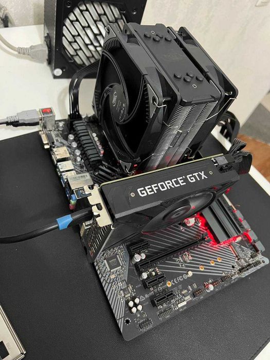 Комплект B450 Gaming K4 / 2х кулерная башня Deepcool / процессор