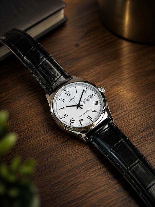 Casio MTP-V006L-7BUDF- классические мужские часы новые
