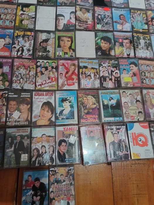 146 Casete audio  muzica lăutărească,MANELE,usoara, vechi