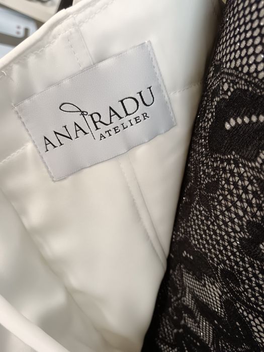 Rochie alba eleganta