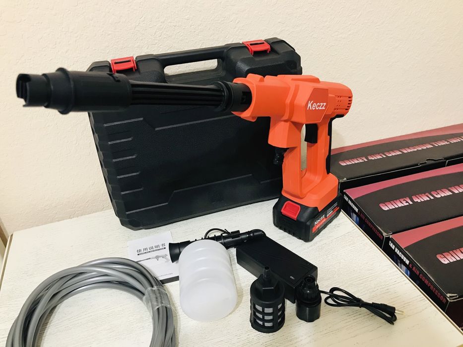 Шок качество! Беспроводной Карчер для мойки автомобиля, брусча