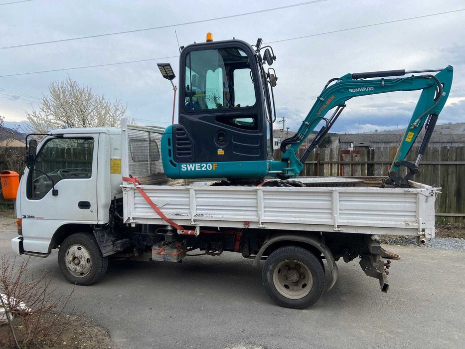 excavator de inchiriat/ basculanta de 3,5t