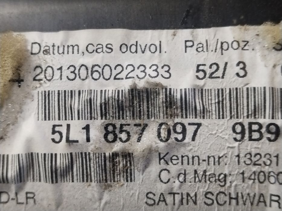 torpedou skoda yeti facelift (2013-2017) 2.0 motorina 2014