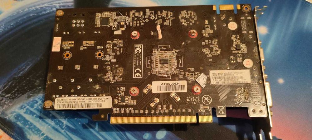 Видеокарта Palit GeForce GTX550Ti