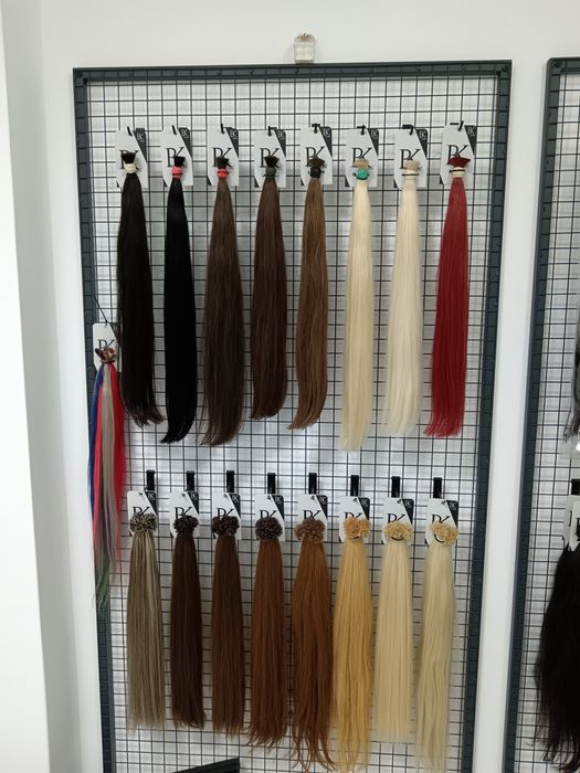 Естествени коси 120гр  първо качеството  промоция 280 лева