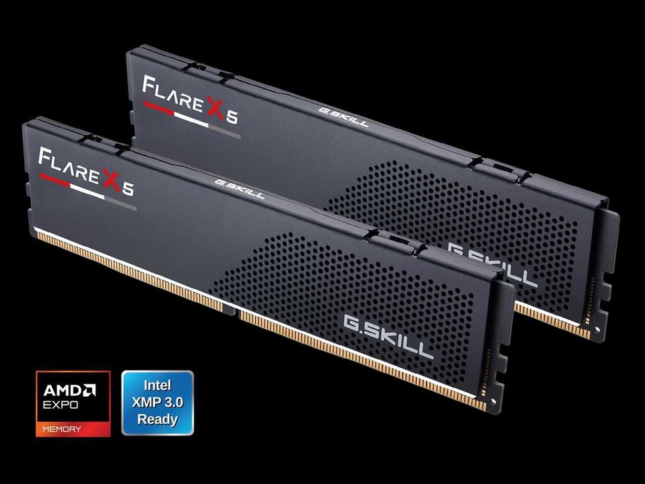 RAM Памет G.SKILL Flare X5, DDR5 (2x16GB) 32GB 6000MHz, 3+ Години Гаранция, С 50€ по-малко [390€/762 лв!] До 22.07.2026 г