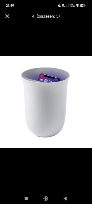 Vand incarcator lexon oblio wireless antibacterial