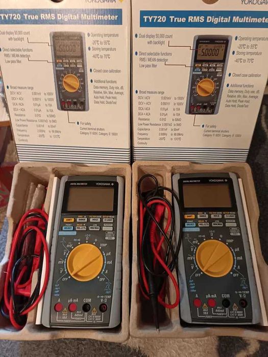Multimetru Yokogawa TY720 , Keithley 175 , Fluke 28 , Sennheiser