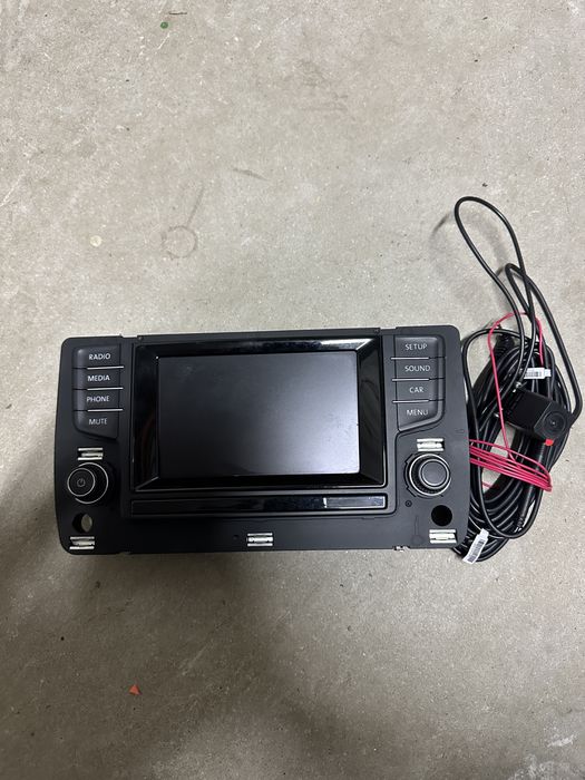 Display navigatie VW golf 7 cod 5g0919605