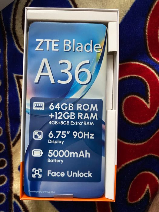 Новый смартфон ZTE Blade A36