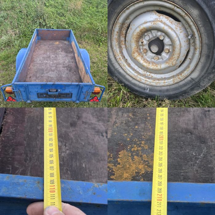 Remorca 750kg 5 prezoane