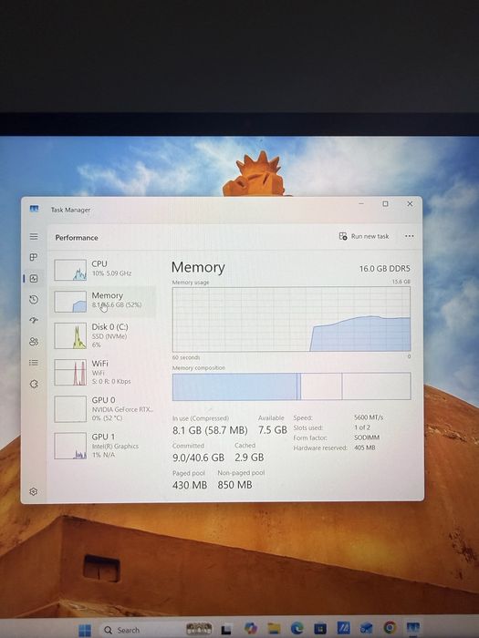 Asus v16 Nvidia Geforce RTX 5050