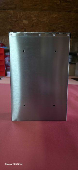 Cutie Poștală Smart din Inox cu Notificare pe Telefon & Opțiune Keybox