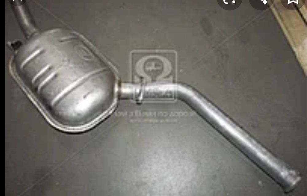 Глушитель на мерседес 124