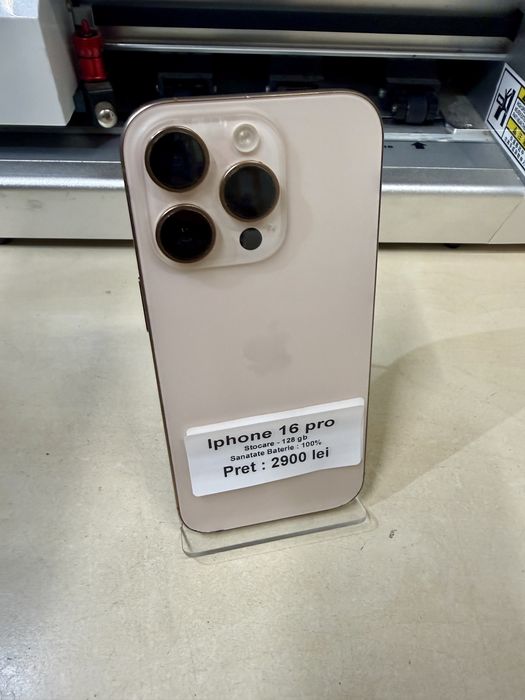 Iphone 16 pro / 128 gb / 100%  / garantie