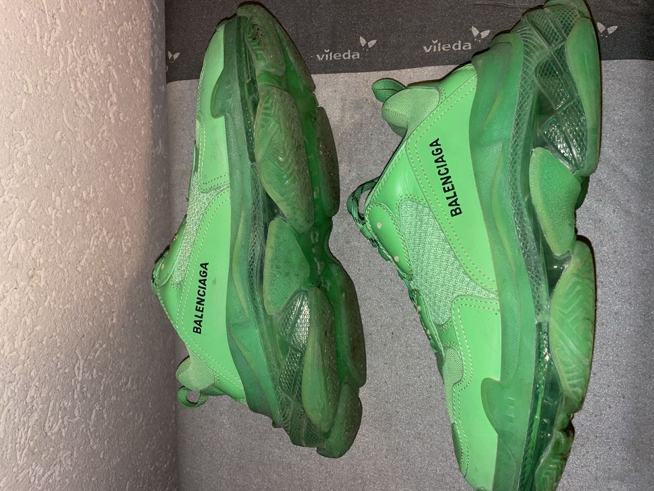 Balenciaga Triple S Neon Green