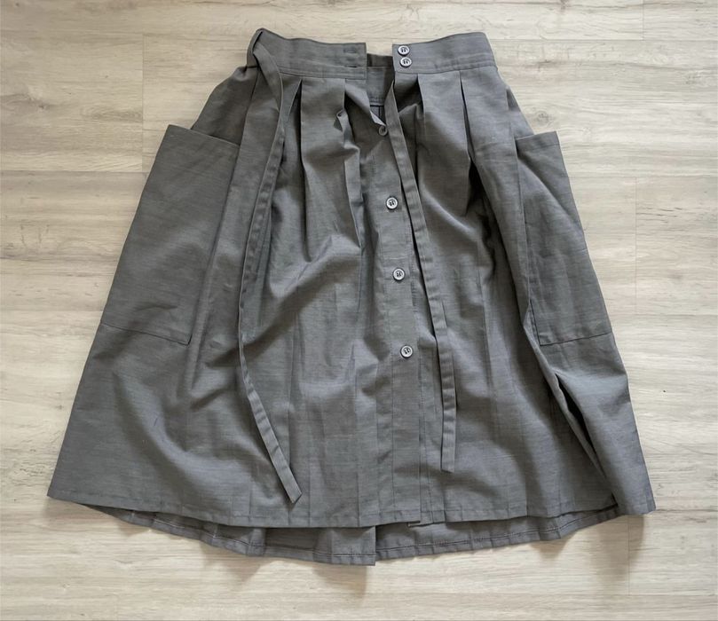 юбка на пуговицах