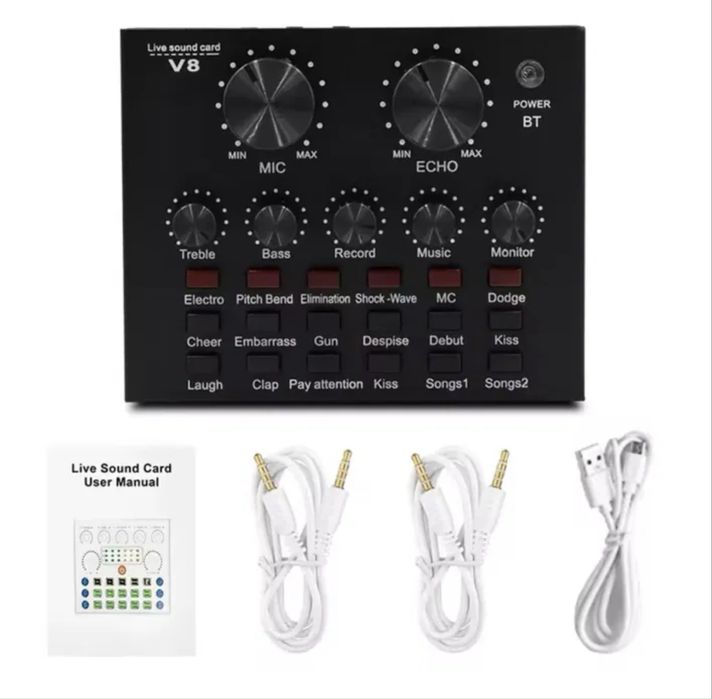 Microfon studio cu mixer dj nou