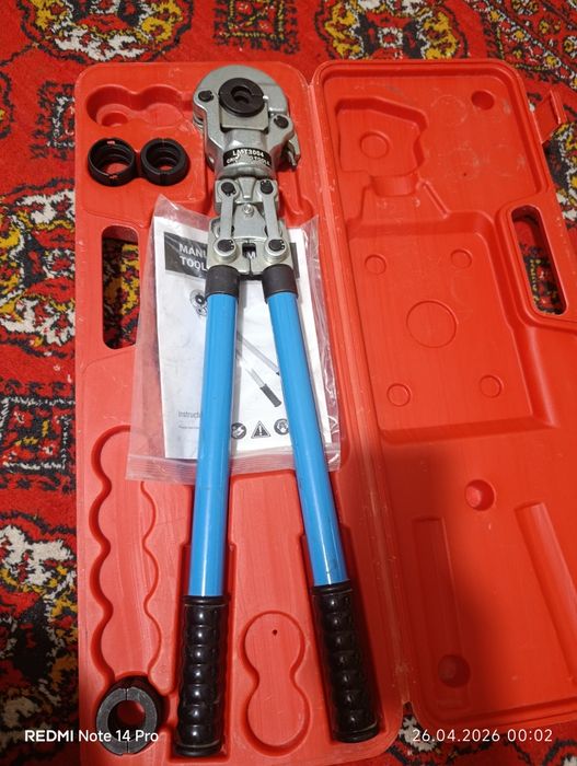 Mexanik press omuburi manual crimping tool