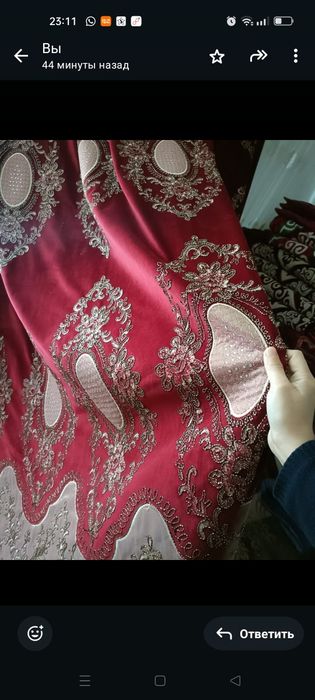 Продам штор для гостиной бархат