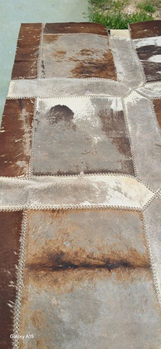 Килим от естествена телешка кожа