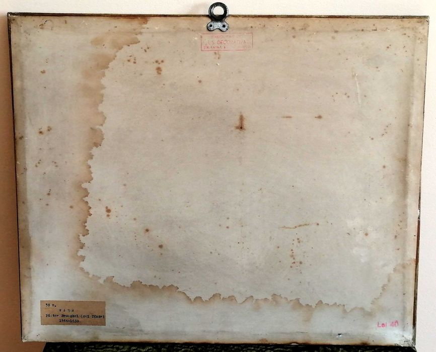 Tablou reproducere, Vara de Pieter Brueghel (cel tanar)