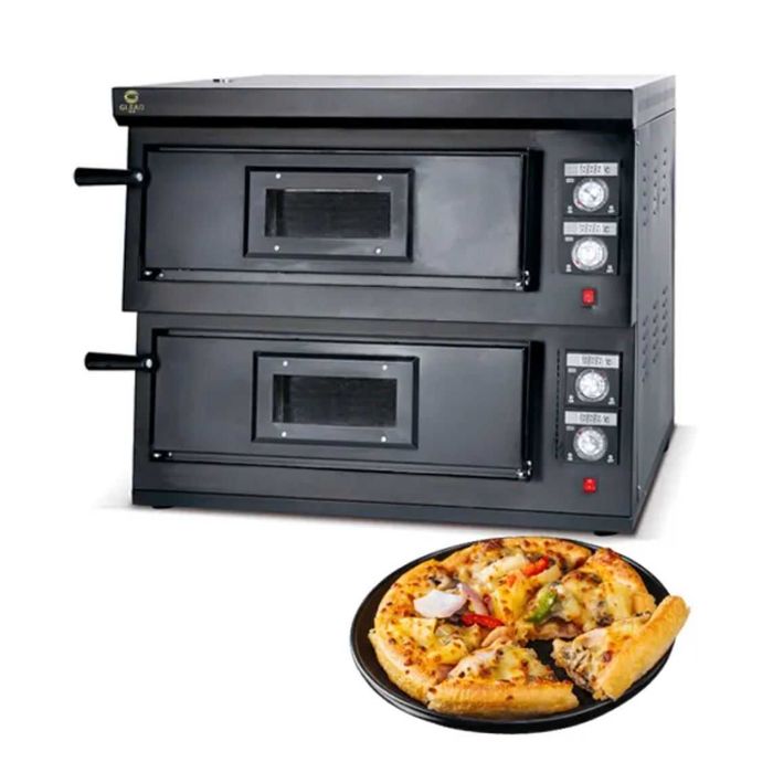 REDUS Cuptor pizza alimentare gaz LPG 4+4 pizza - TRANSPORT INCLUS