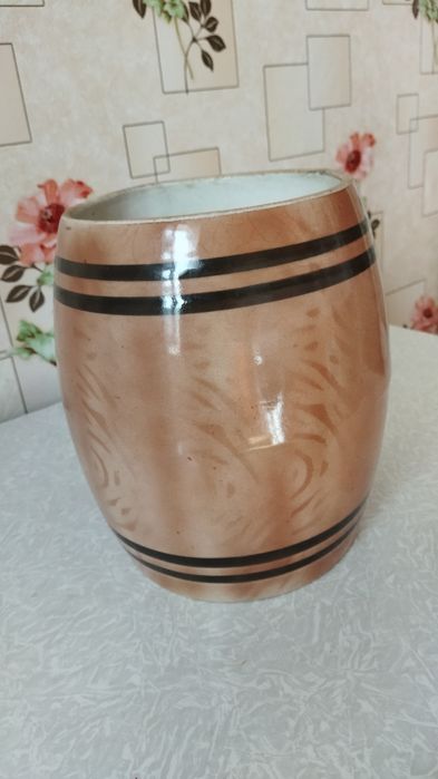 Бочонок-бочка керамический