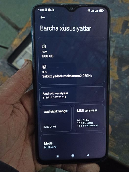 Redmi 8 pro ishlashi zor