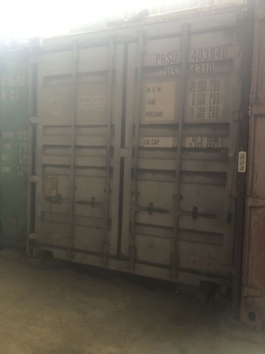 Аренда склада 40тонные контейнера