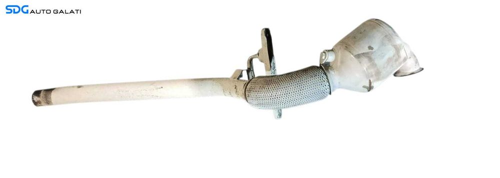 Catalizator Galerie Evacuare cu Racord Flexibil Skoda Octavia 2 1.9 TDI 2004 - 2013 Cod 1K0131690AK 1K0178DA [M9288]