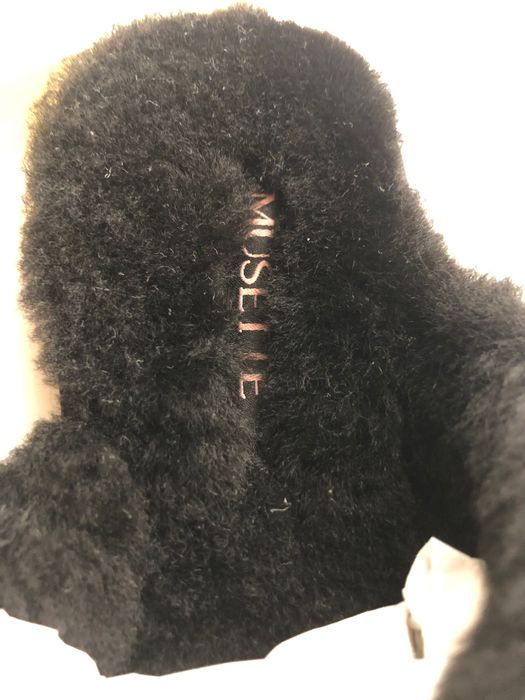 Papuci blana naturala Musette