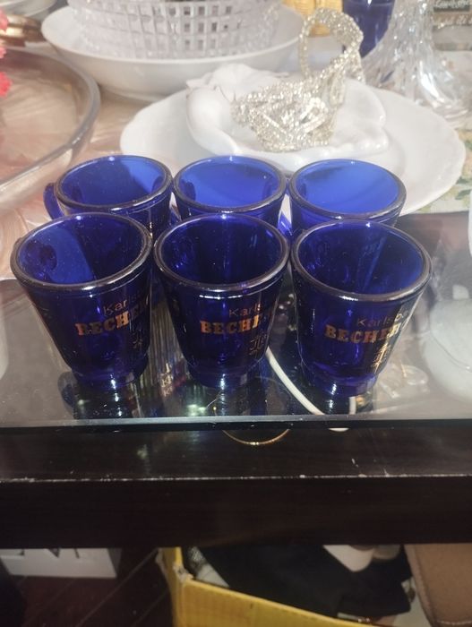 Vând cesti shot cobalt