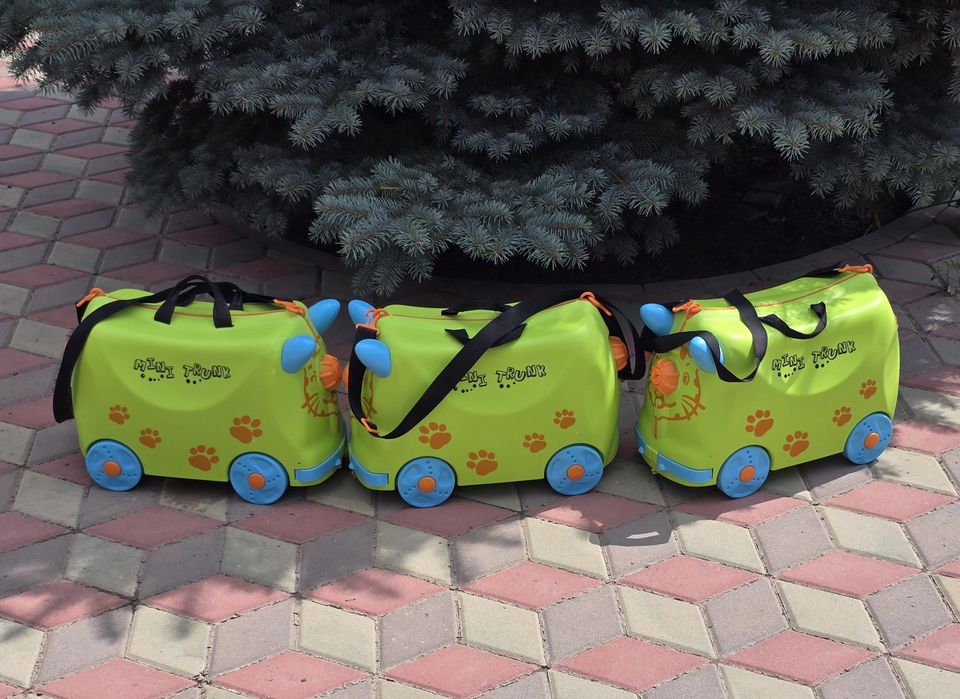 Детский чемодан-каталка Mini Trunk